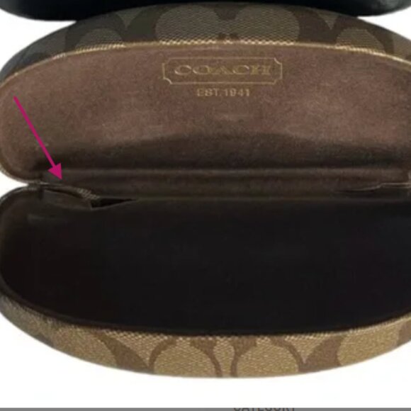 Coach HC6065 Brown Tortoise Glasses - Picture 7 of 7